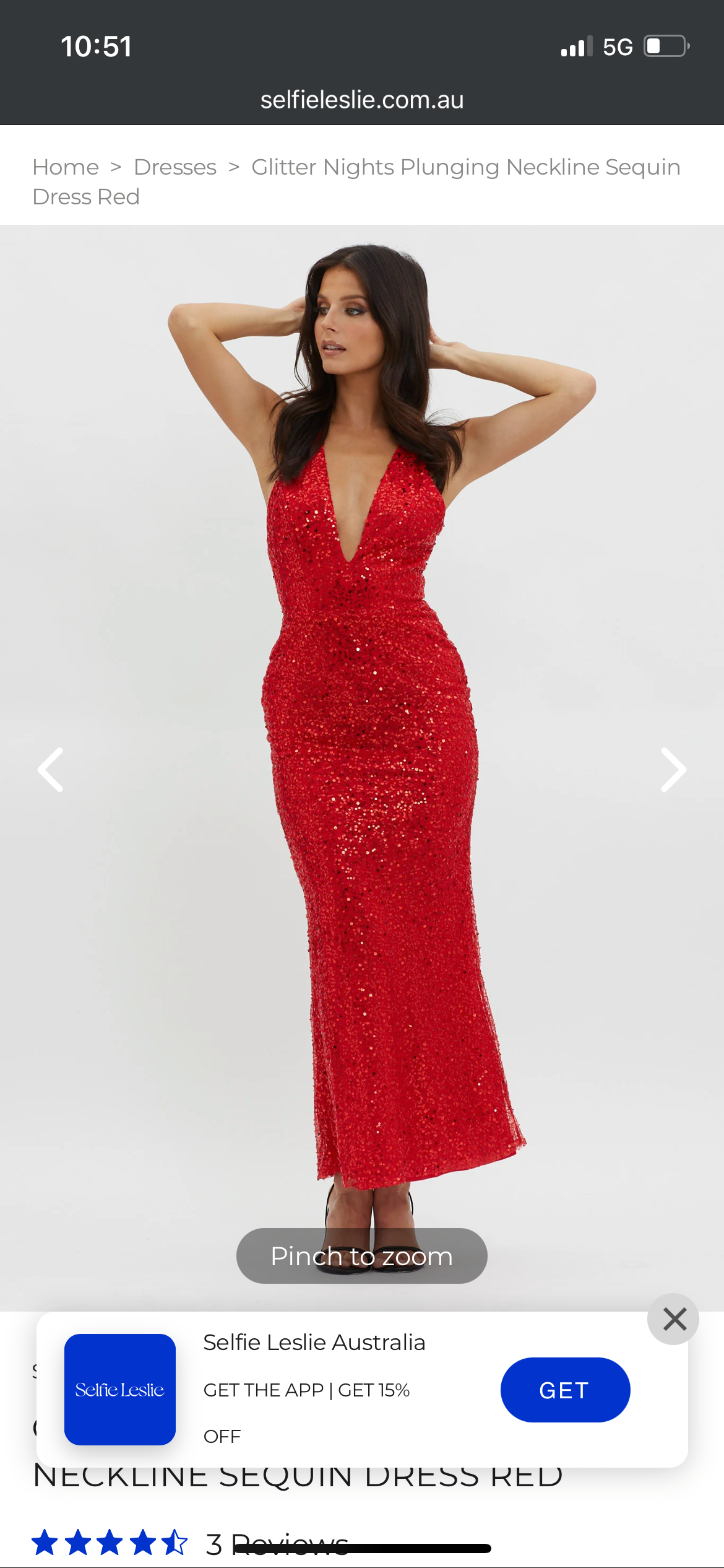 Ruby Red Dress