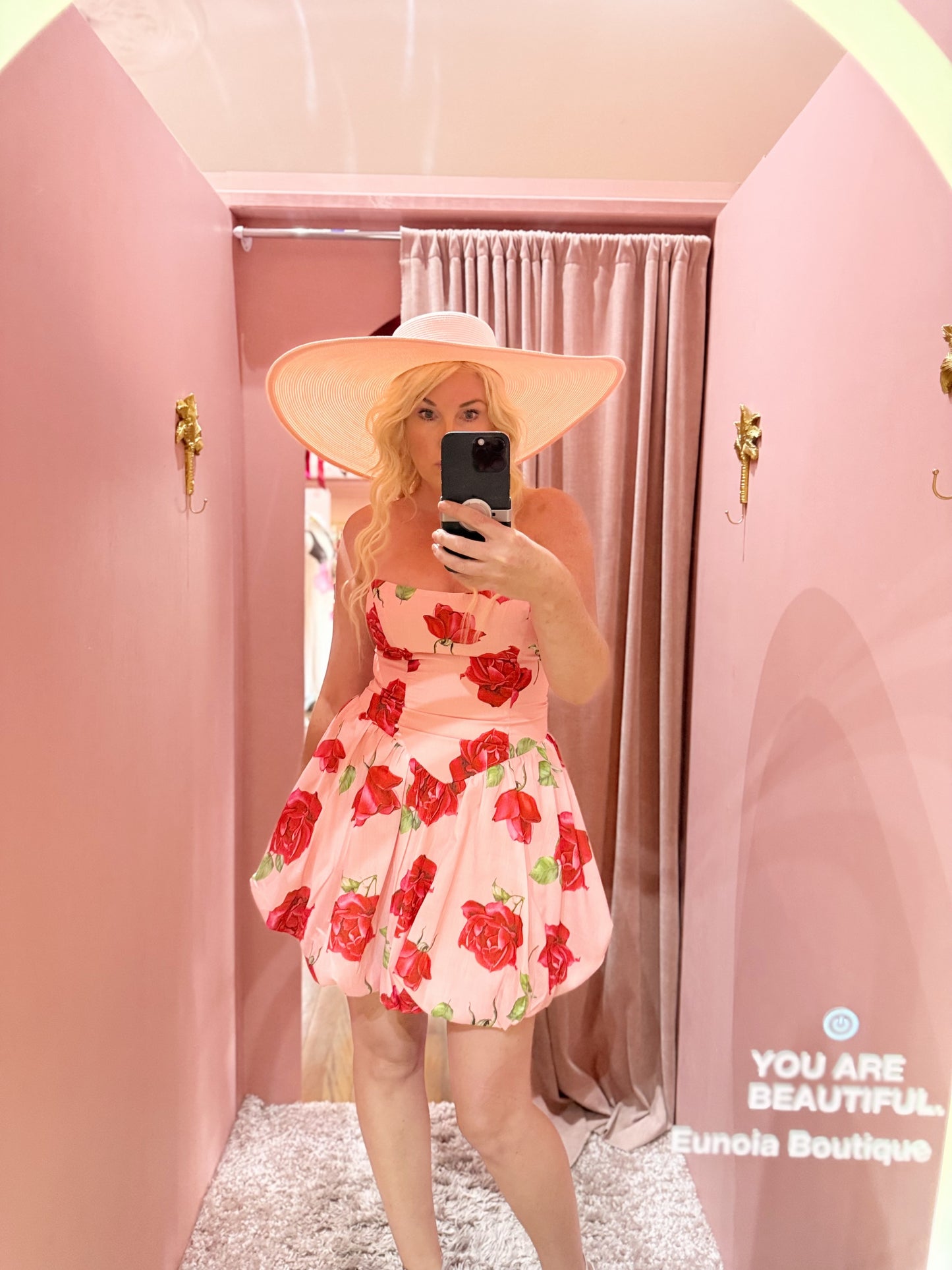 Rosie Bloom Bubble Mini Dress