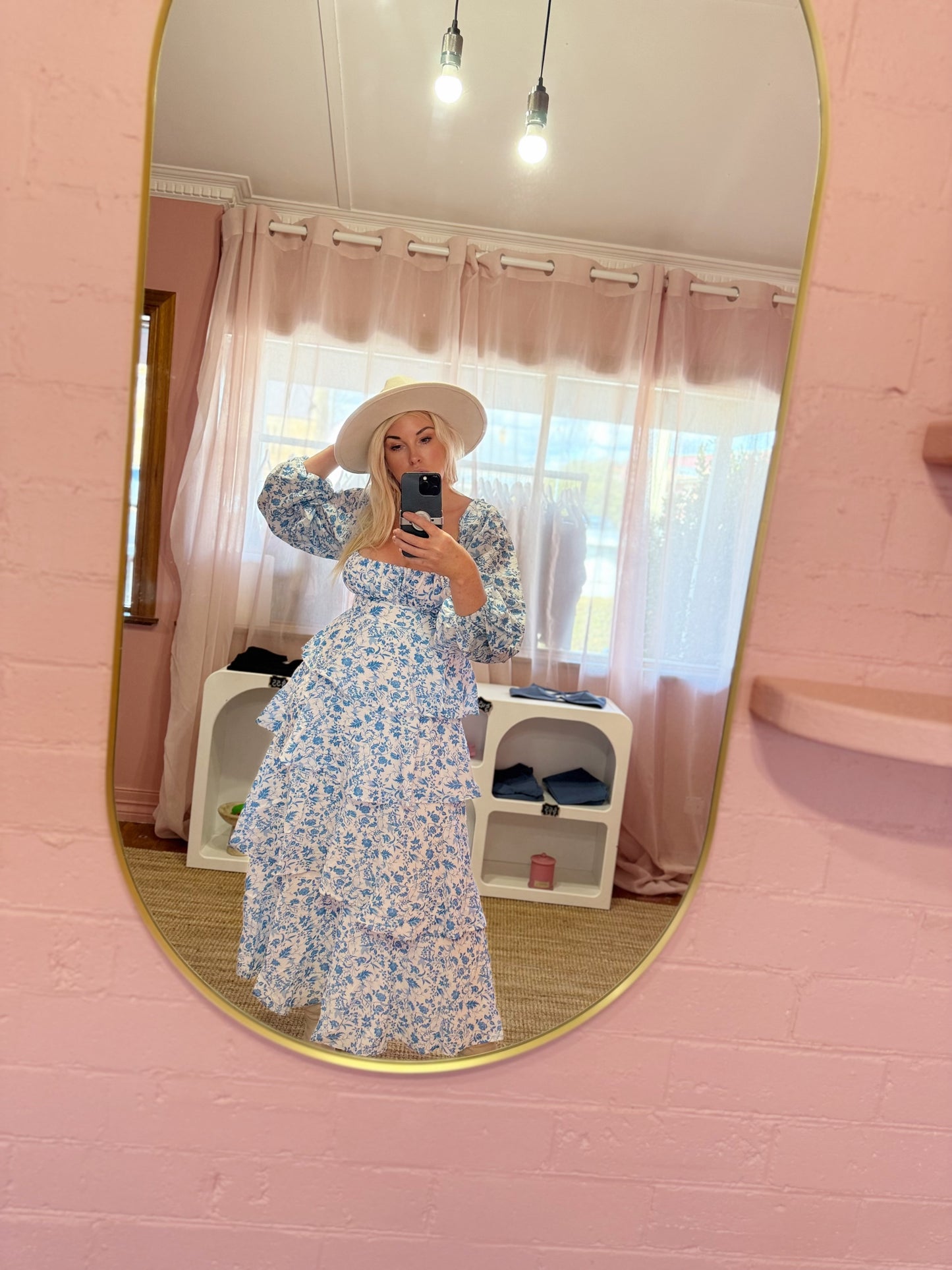 Bluebell Ruffle Maxi Dress
