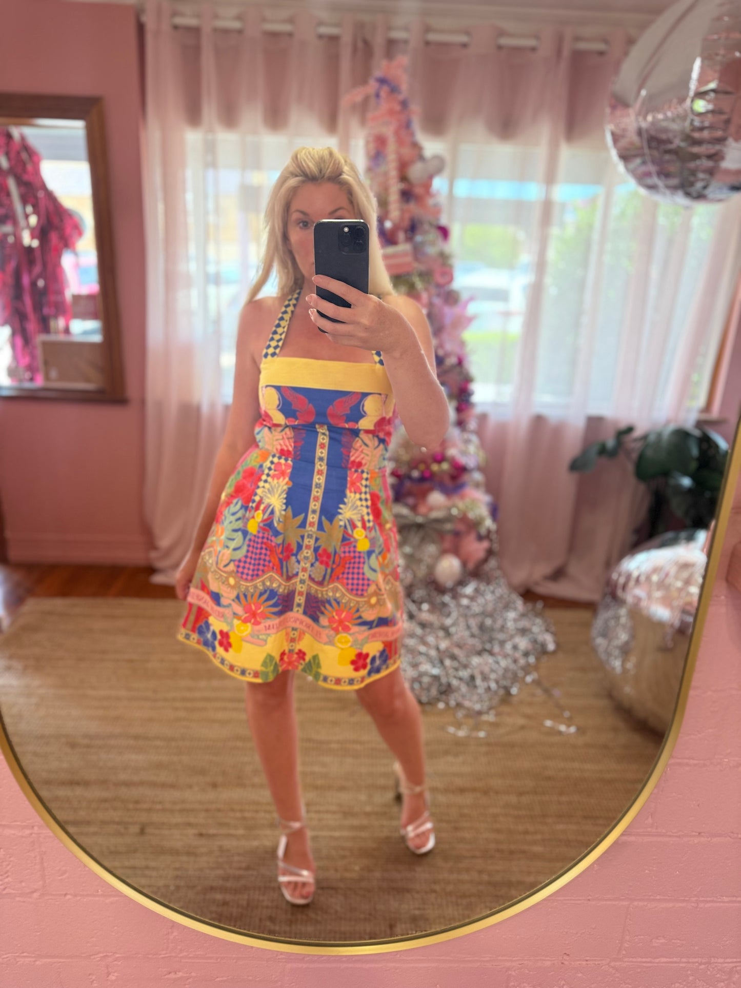 The Golden Hour Mini Dress