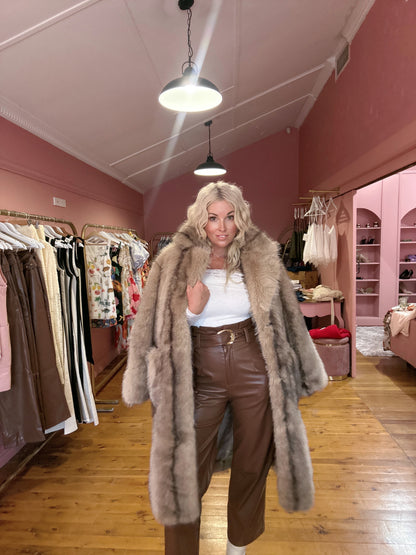 The Coco Faux Leather Pant