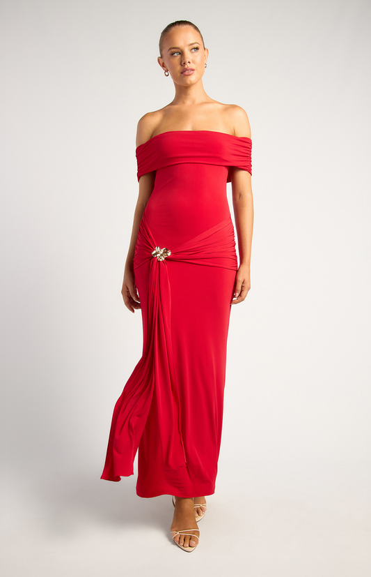 Lady Red Dress