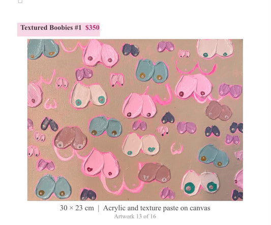 Textured Boobies