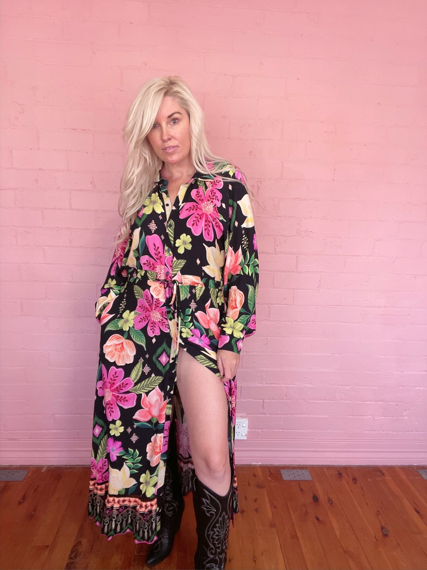 Tropical Nights Maxi Dress