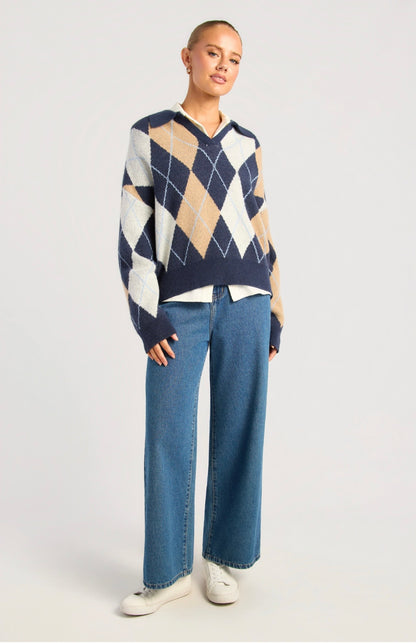 Classic & Preppy Jumper