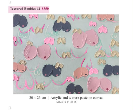 Textured Boobies #2