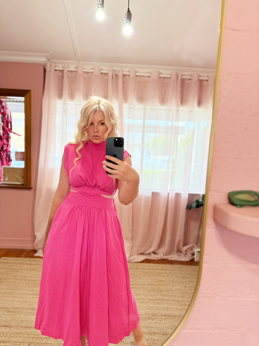 The Hot Pink Dream Dress