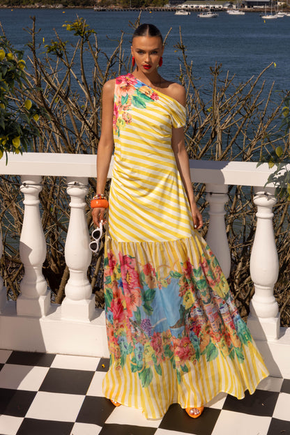 Limoncello Summer Maxi Dress
