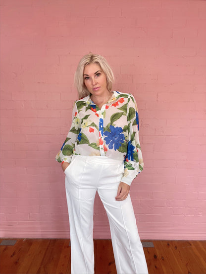 Flower Fleetwood Blouse
