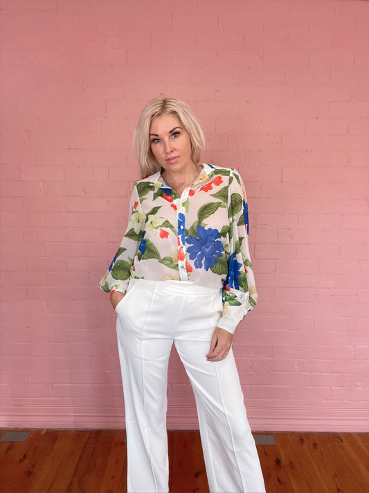 Flower Fleetwood Blouse