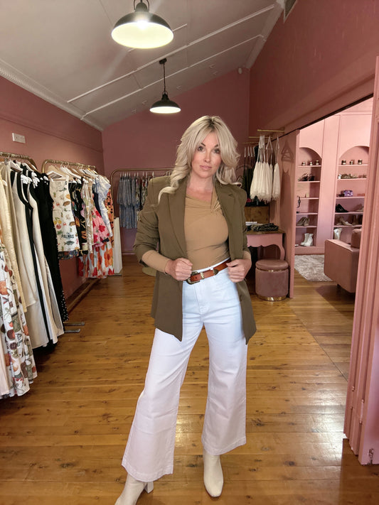 The Tailored Ease Blazer