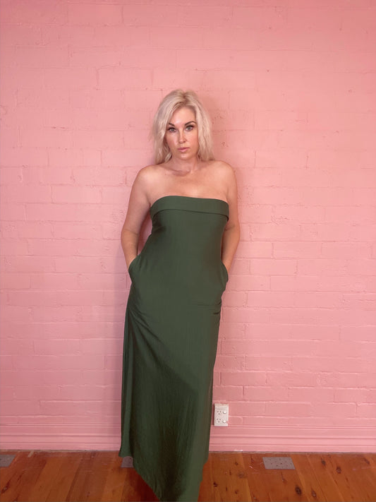 Saphira Strapless Maxi Dress