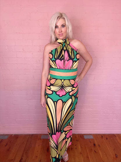 Calling Dr Apple Midi Dress