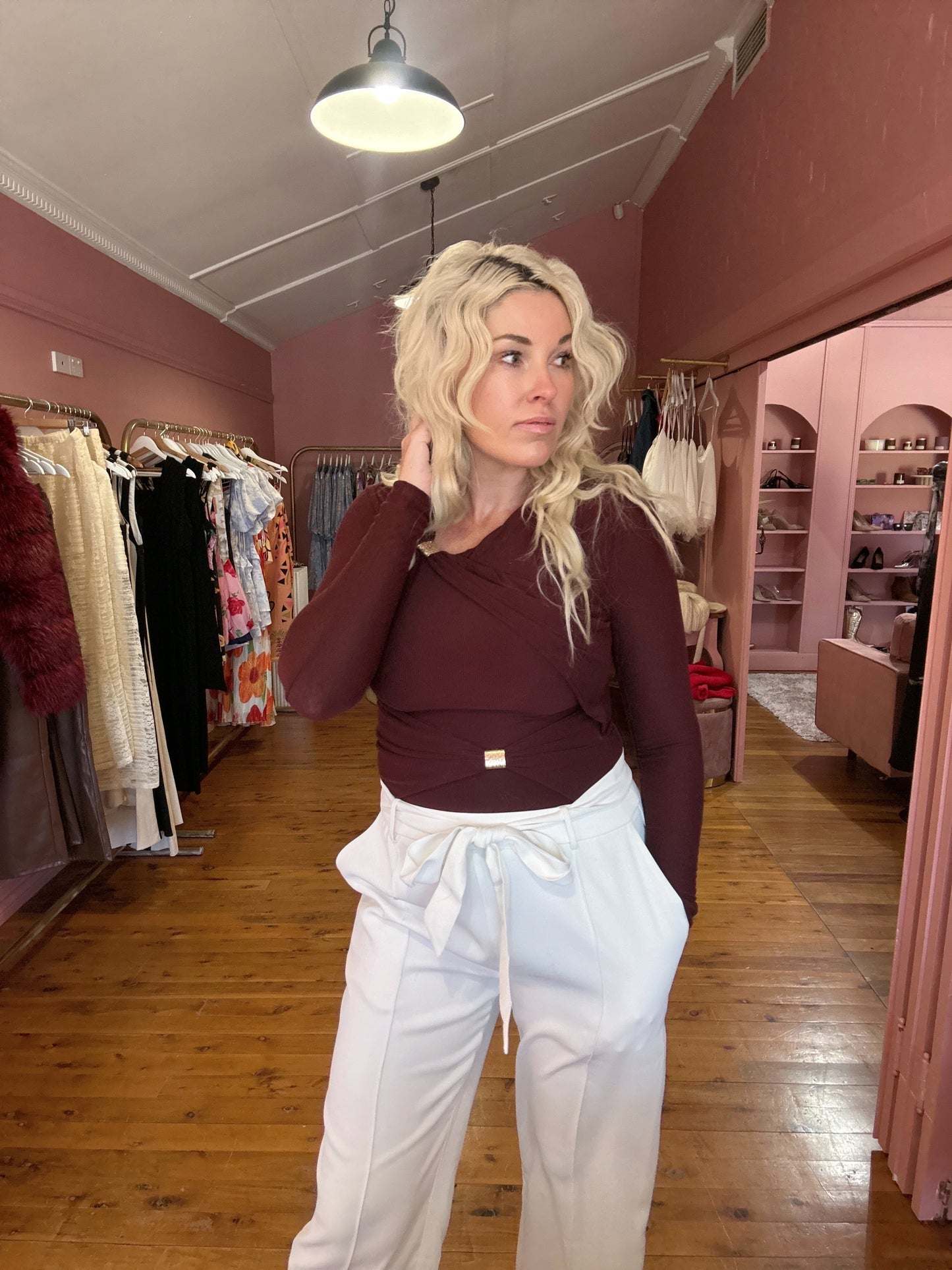 The Merlot Moment Top