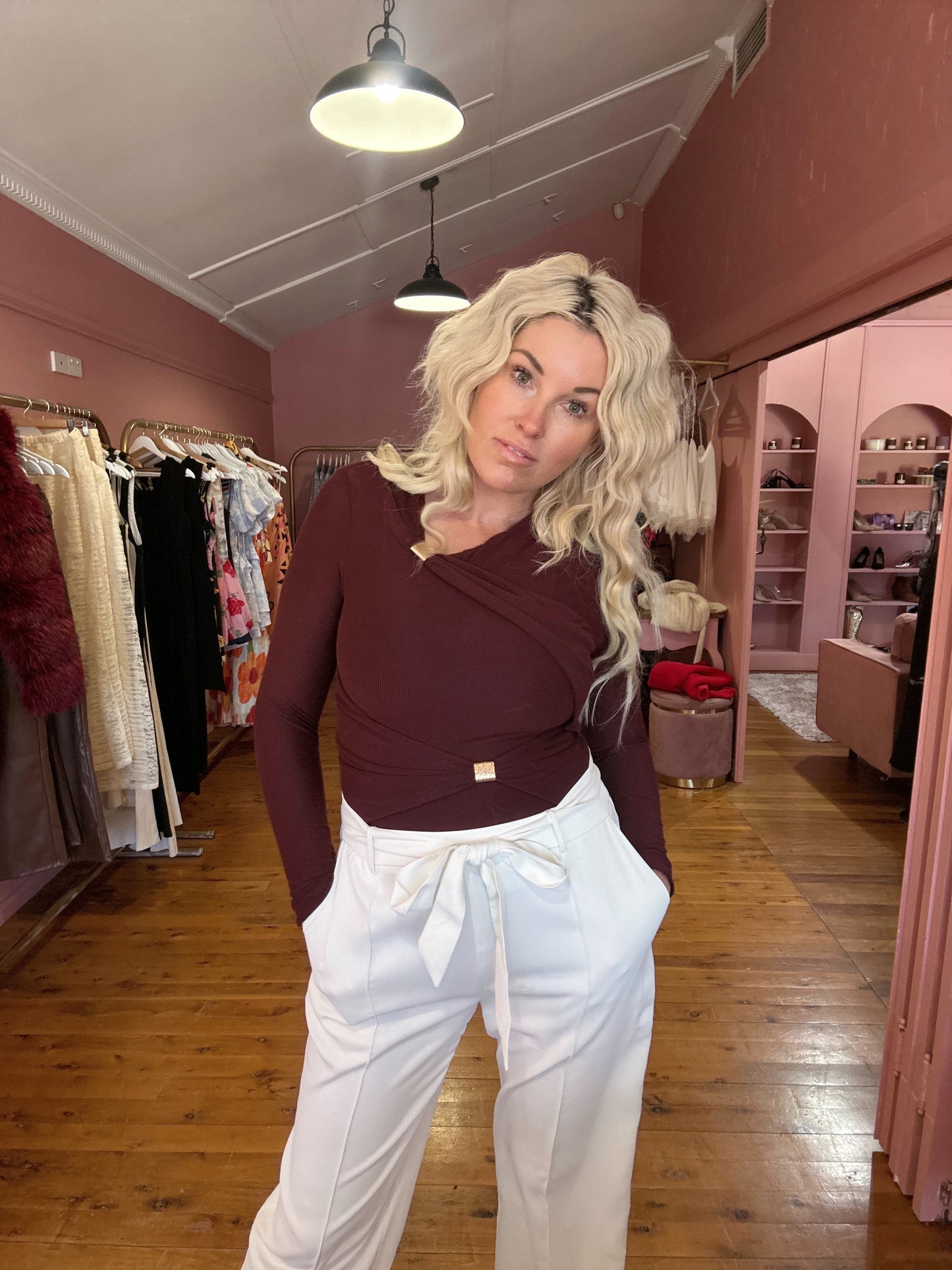 The Merlot Moment Top