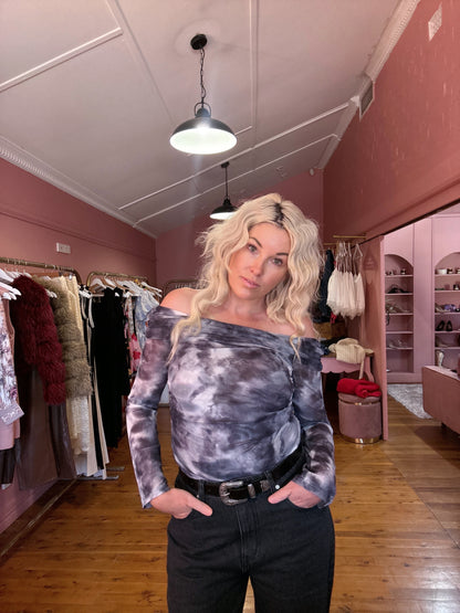 Stormy Nights Mesh Top